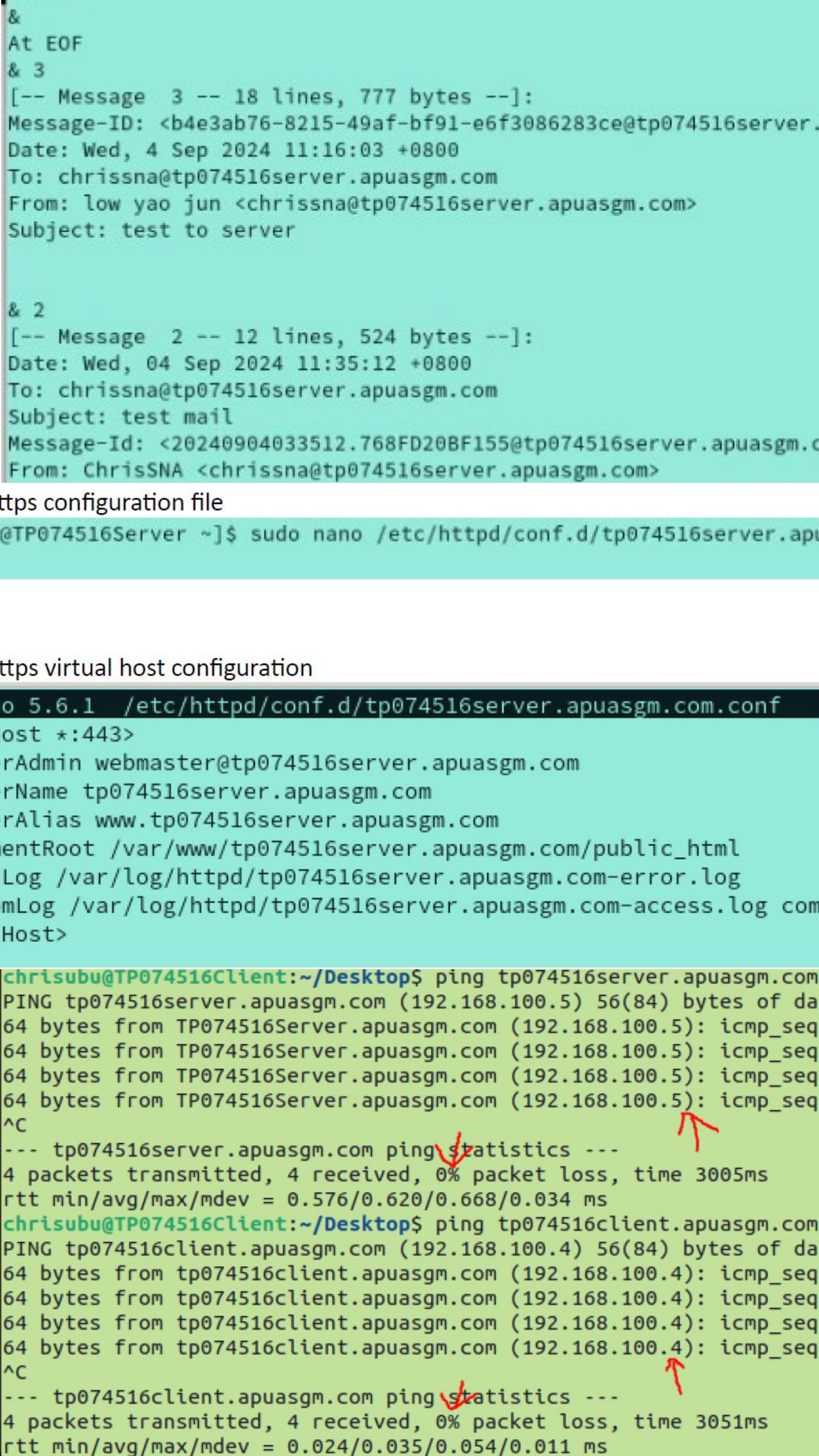 Virtual Network Setup